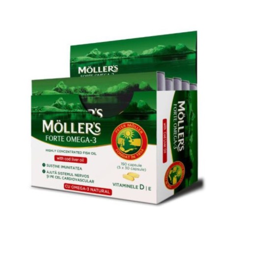 Moller's Forte Omega-3 150 κάψουλες